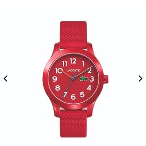 New -Lacoste Red Watch-Kids